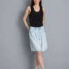 Tanktop med rund hals og racerrygg