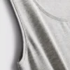 Tanktop med rund hals og stretch