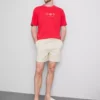 Teksturerte shorts med snøring