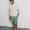 Teksturerte shorts med snøring