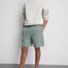 Teksturerte shorts med snøring