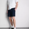 Teksturerte shorts med snøring