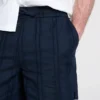 Teksturerte shorts med snøring