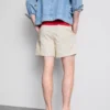 Teksturerte shorts med snøring