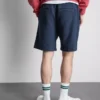 Teksturerte shorts med snøring