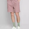 Teksturerte shorts med snøring