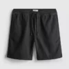 Teksturerte shorts med snøring