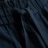 Teksturerte shorts med snøring