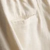 Teksturerte shorts med snøring