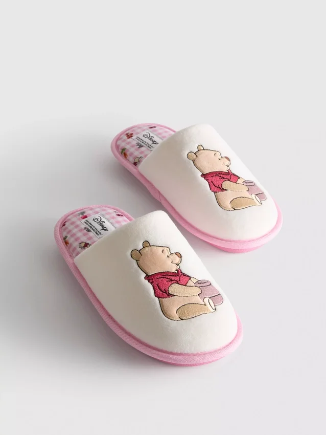 Tøfler i mules-stil med Disneys Winnie the Pooh