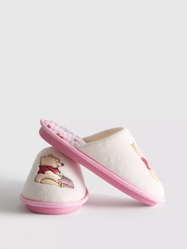 Tøfler i mules-stil med Disneys Winnie the Pooh
