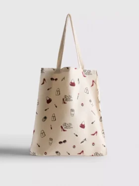 The Devil Wears Prada-shoppetaske i kanvas