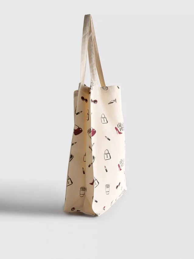 The Devil Wears Prada-shoppetaske i kanvas