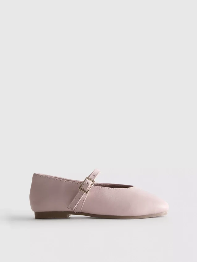 The Edit ballerinasko i skinn
