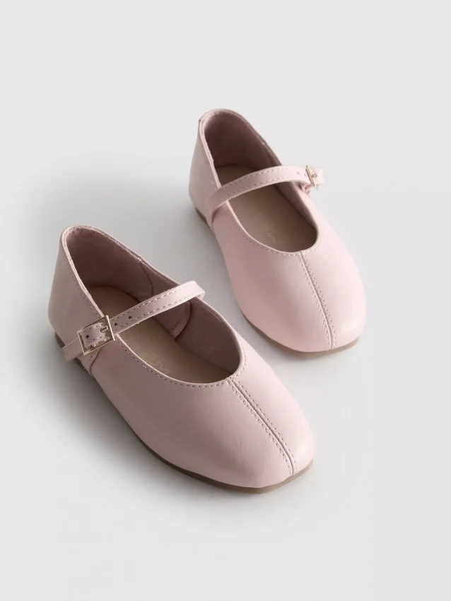 The Edit ballerinasko i skinn