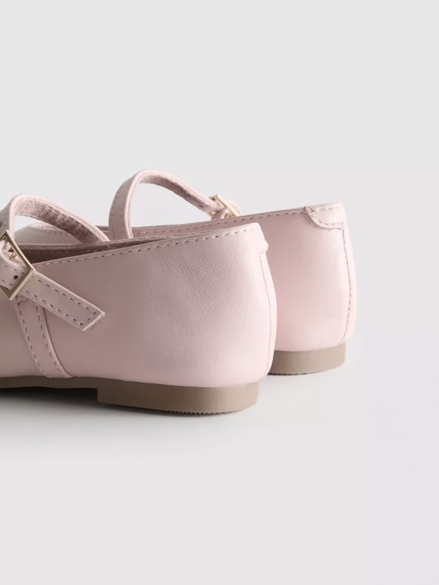 The Edit ballerinasko i skinn