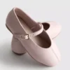 The Edit ballerinasko i skinn