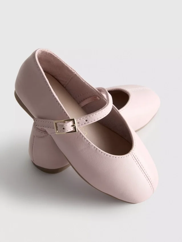 The Edit ballerinasko i skinn