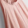 The Edit drapert halterneck-bluse med luftig snitt