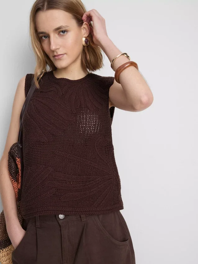The Edit heklet tank-top