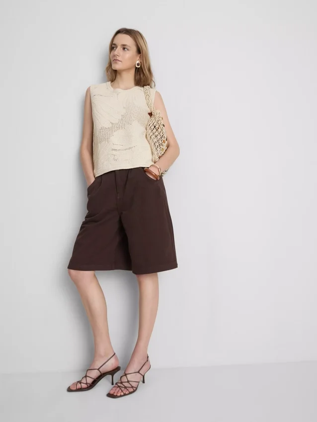 The Edit heklet tank-top