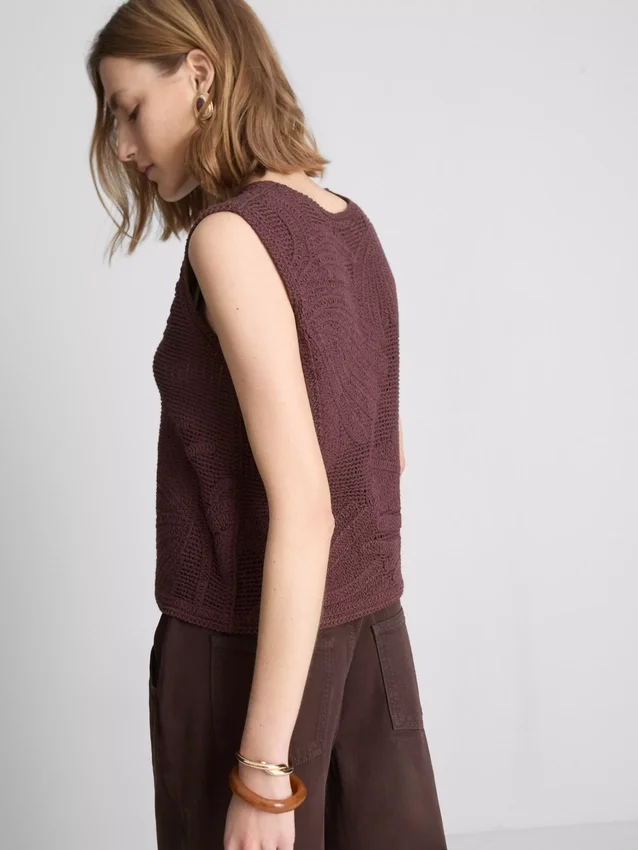 The Edit heklet tank-top