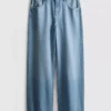 The Edit-jeans i bomullsdenim med rette ben