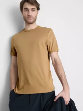 The Edit mercerisert slim-fit T-skjorte