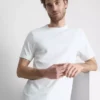 The Edit mercerisert slim-fit T-skjorte