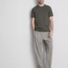 The Edit mercerisert slim-fit T-skjorte