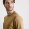 The Edit mercerisert slim-fit T-skjorte