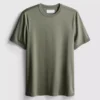The Edit mercerisert slim-fit T-skjorte