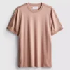 The Edit mercerisert slim-fit T-skjorte