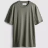 The Edit mercerisert slim-fit T-skjorte