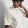 The Edit ribbet poloskjorte