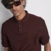 The Edit ribbet poloskjorte