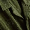 The Edit-skjorte i brodert bomull med korte ermer