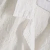 The Edit-skjorte i brodert bomull med korte ermer