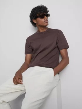 The Edit slim-fit bomulls-T-skjorte
