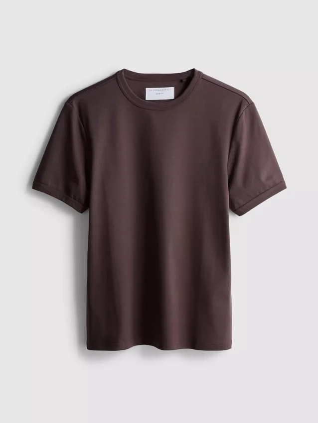 The Edit slim-fit bomulls-T-skjorte