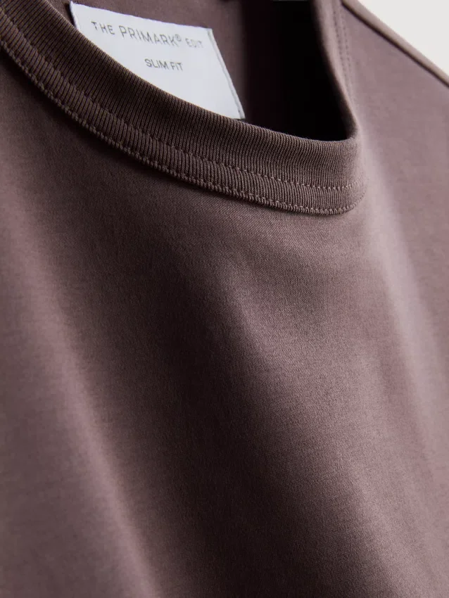 The Edit slim-fit bomulls-T-skjorte