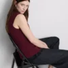 The Edit strikket topp med knapper