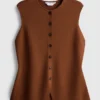 The Edit strikket topp med knapper