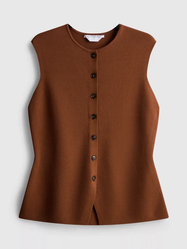 The Edit strikket topp med knapper