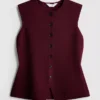 The Edit strikket topp med knapper