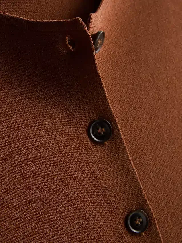 The Edit strikket topp med knapper