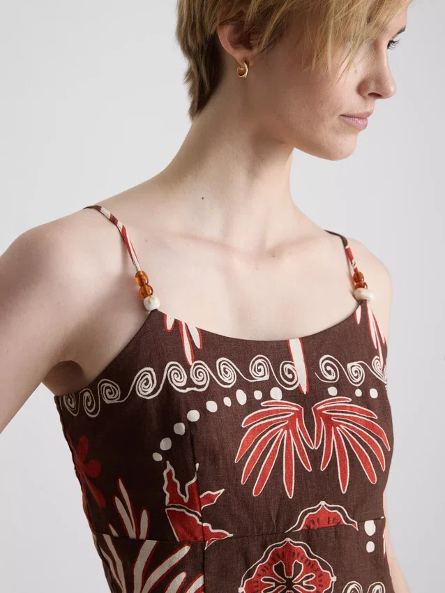 The Edit-tanktop i linblanding med trykk