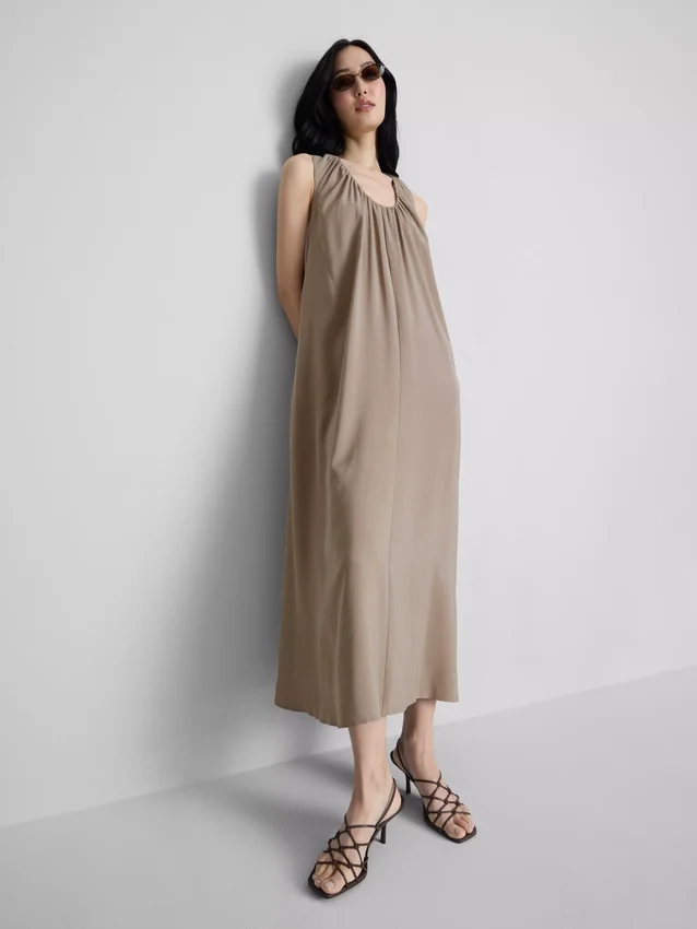 The Edit trapesformet maxikjole
