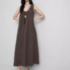 The Edit trapesformet maxikjole