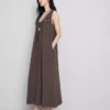 The Edit trapesformet maxikjole